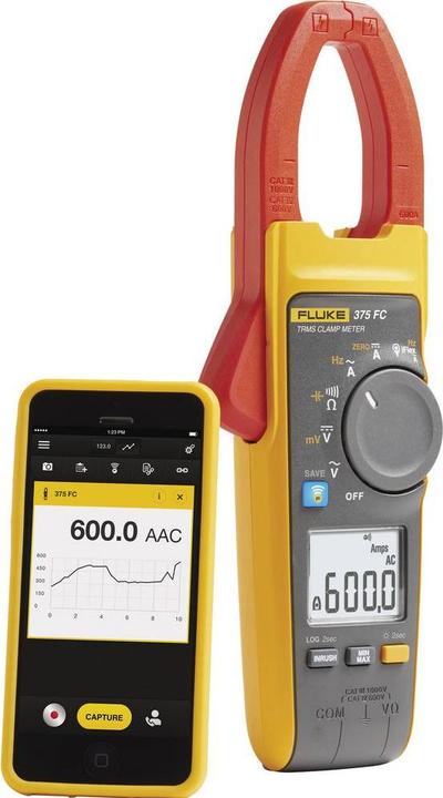 Produktbild Fluke Hand-Multimeter, Stromzange di (CAT III 1000V, CAT IV 600V)