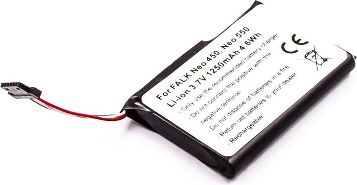 Produktbild AGI Akku kompatibel mit Falk Neo 450 - Akku - 1.250 mAh