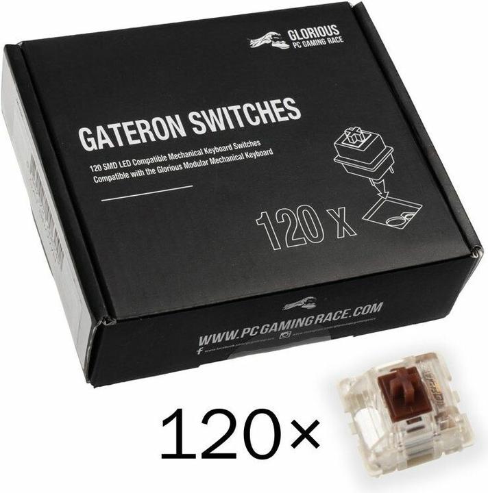 Produktbild Glorious PC Gaming Race Gateron Brown Switches
