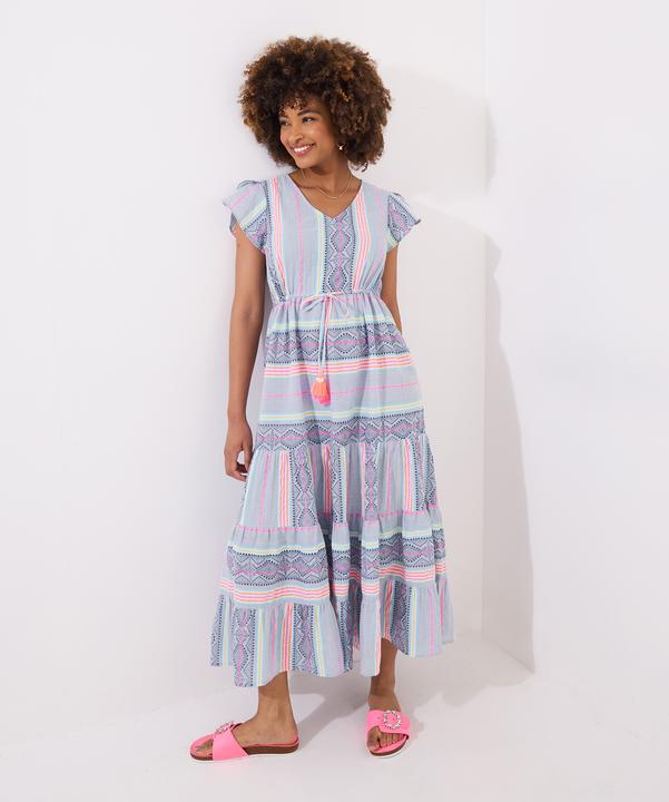 Produktbild Joe Browns Petite Geo Print V-Neck Maxi Dress (12)
