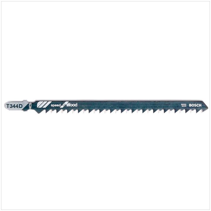 Actual product image Bosch Professional Zubehör Jigsaw blade T 344 D Speed for Wood, 3-pack