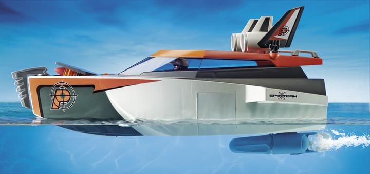 Actual product image Playmobil Spy Team Turboship (70002)