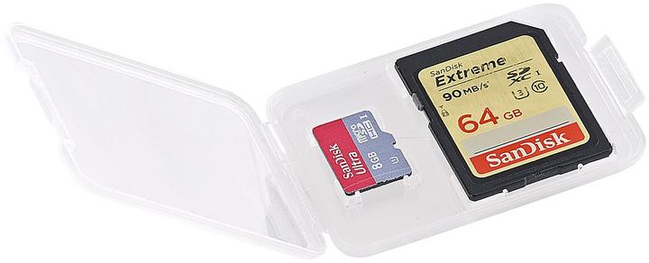 Merox Speicherkartenbox für SD-, microSD- und MMC-Speicherkarten (Speicherkartenhülle)