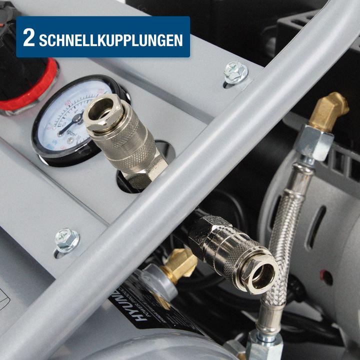 Produktbild Hyundai Silent Kompressor SAC75008 (9 Bar, 8 l)