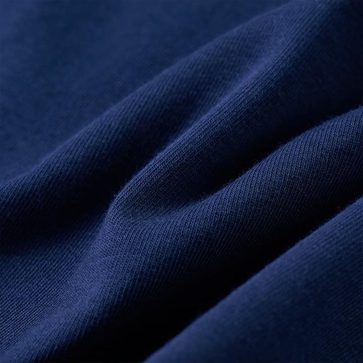Produktbild VidaXL Kinder-Langarmshirt Marineblau 116,Material: 95 % Baumwolle (116)
