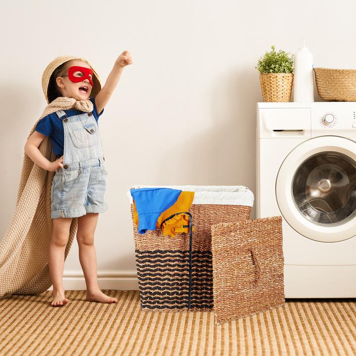 Actual product image Relaxdays Laundry basket (87 l)