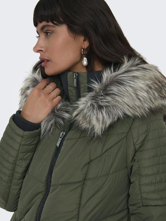 Actual product image Only Hooded coat quilted coat (M)
