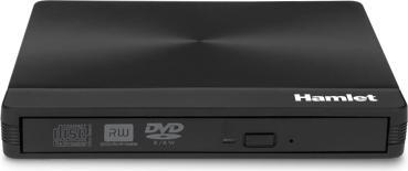 Immagine prodotto Hamlet XDVDSLIM3AC lettore di disco ottico DVD±RW Nero (Unità DVD)