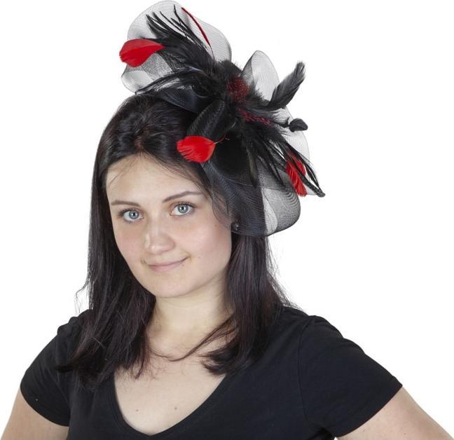 Actual product image MICA Festival Mini hat - with feathers - for adults