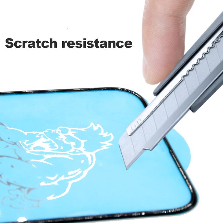 Immagine prodotto PhoneLook Vetro temperato Vitre de protection d'écran intégrale avec bord en silicone anti-choc (1 Pezzo/i, Apple iPhone 14 Pro Max)