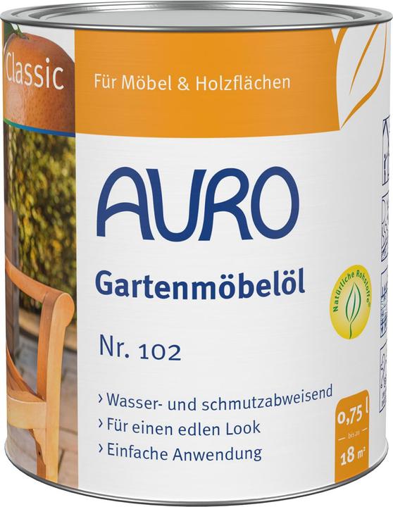 Produktbild AURO Gartenmöbelöl (Teak, 0.75 l)