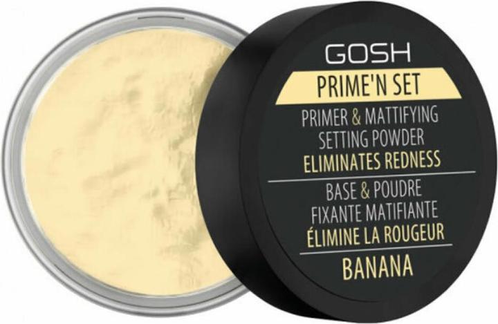 Gosh Velvet Touch Prime'n Set Primer & Mattifying Powder 7gr (002 Banana)