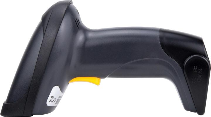 Image du produit equip Scanner à main de codes à barres 1D Laser sans fil USB noir (Codes à barres 1D)
