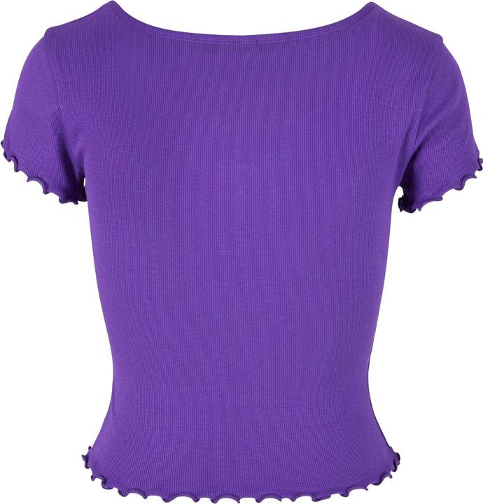 Image du produit Urban Classics Ladies Rib Babylock Tee (M)