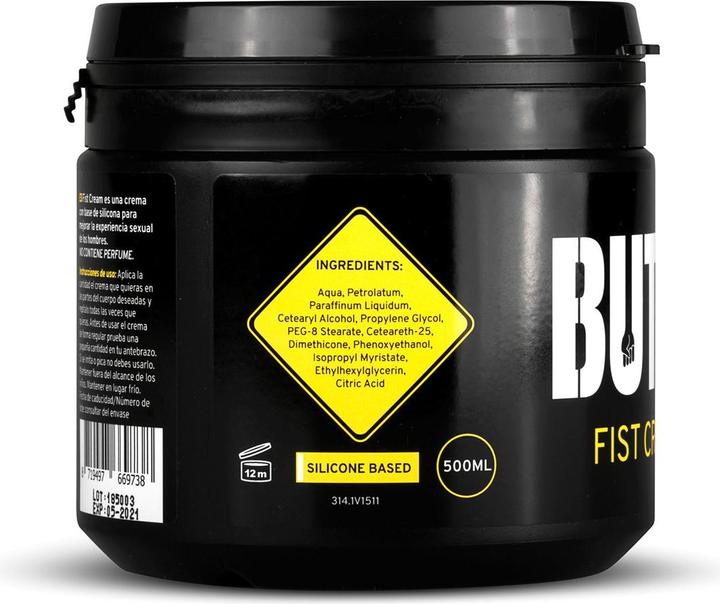 Actual product image Buttr fisting cream (500 ml)