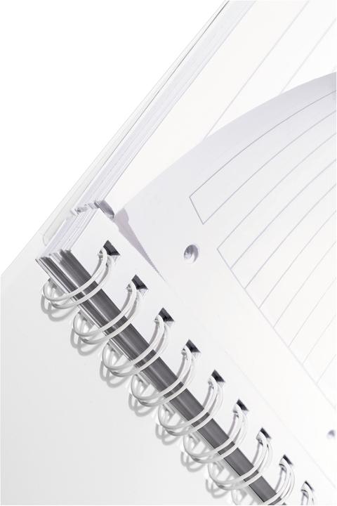 Image du produit Leitz Livre à spirale WOW (A5, À rayures, Couverture souple)