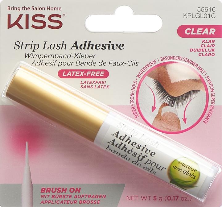 Produktbild KISS 24 HR Strip Eyelash adhesive clear (Wimpernkleber)