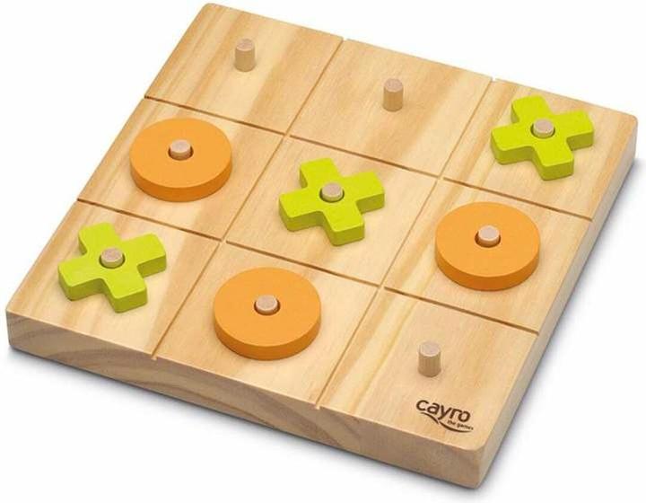Produktbild Cayro Tic Tac Toe Tic Tac Toe Holz 20 x 20 x 4 cm (Italienisch, Spanisch, Englisch, Deutsch, Französisch)