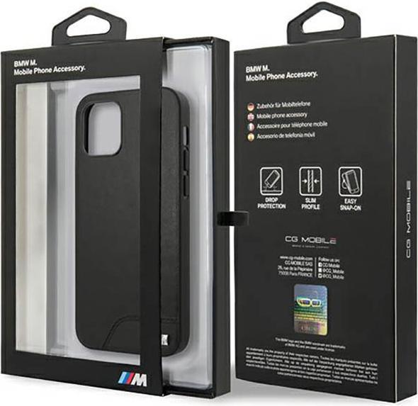 Image du produit BMW M Hard Case PU Leather pour Apple iPhone 12 mini - noir (Apple iPhone 12 mini)