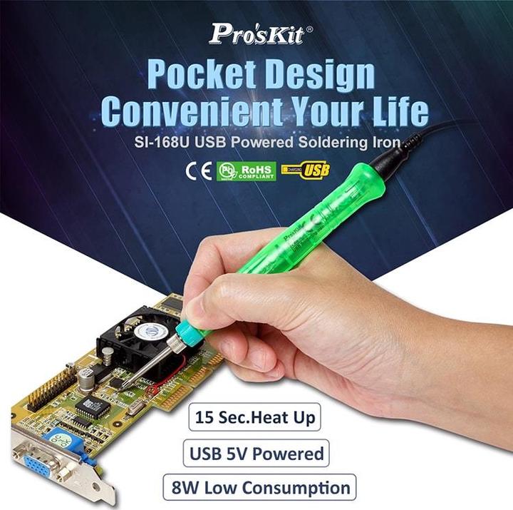 Immagine prodotto Purecrea Saldatore USB SI-168U 8W