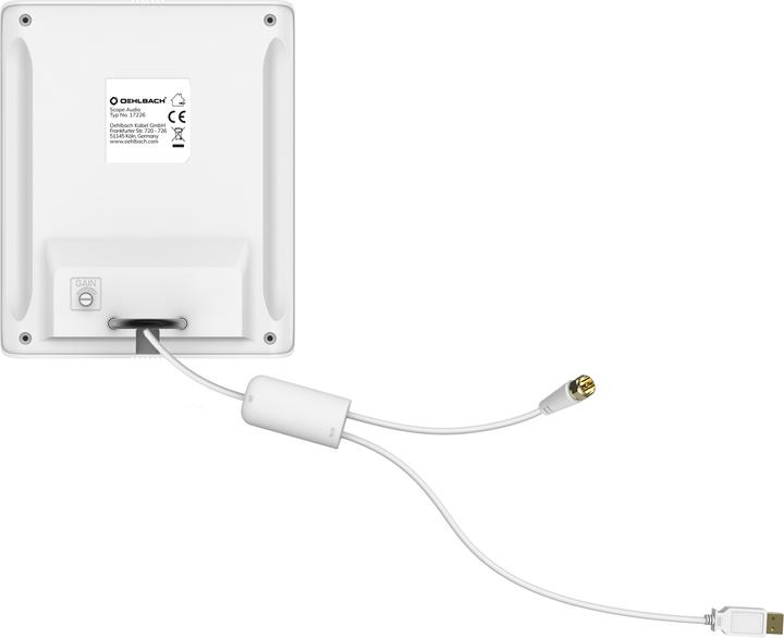Image du produit Oehlbach Antenne Scope Audio DAB+/FM (Antenne d'intérieur, DAB/DAB+)