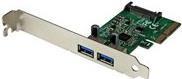 Actual product image StarTech .com 2-Port USB PCIe Adapter
