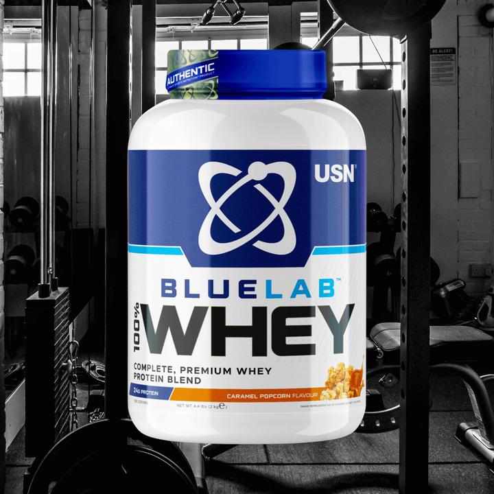 Immagine prodotto USN Blue Lab 100% Proteine Whey (Popcorn al caramello, 1 pz., 2000 g)