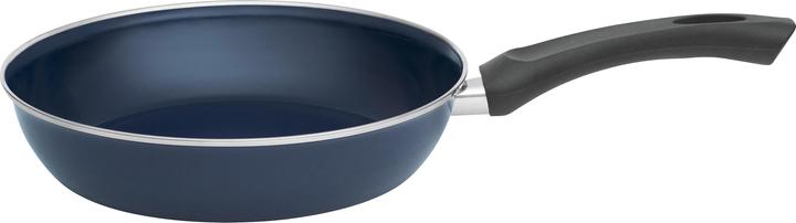 Enamel pan (28 cm, Frying pan, Stainless steel)
