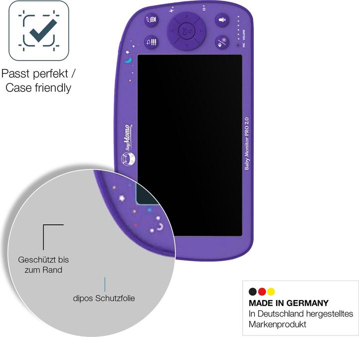 Actual product image Dipos Anti-Shock Screen Protector Matte