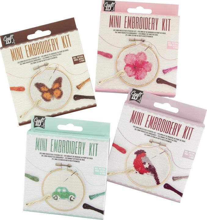 Image du produit Grafix Craft ID - Mini kit de broderie - Voiture (CR1712)