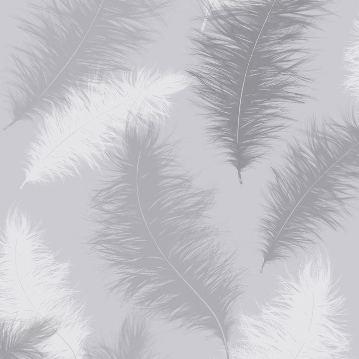 Actual product image Arthouse Sussurro Feather Wallpaper