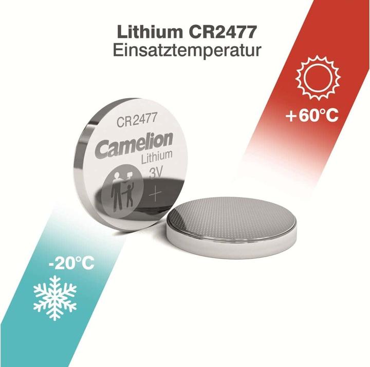 Actual product image Camelion Lithium (1 pcs., CR2477, 1000 mAh)