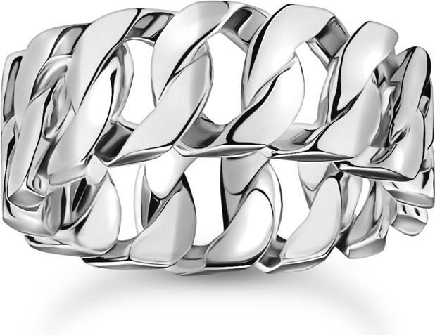 Thomas Sabo Ring Kettenglieder breit Silber