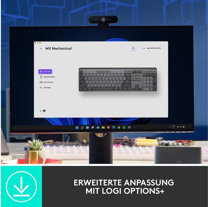 Produktbild Logitech MX Mechanical (CH, Kabellos)