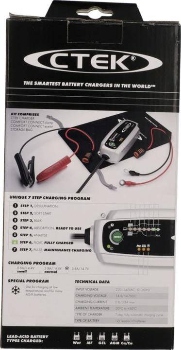 Produktbild Ctek Ladegerät (12V, 3.80 A)
