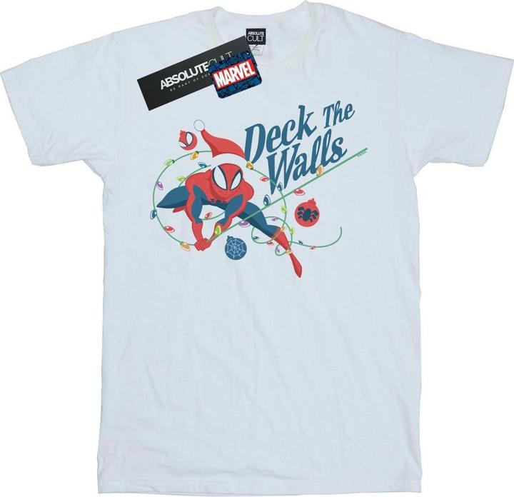 Image du produit - T-shirt SPIDER-MAN DECK THE WALLS - Garçon (152, 158)