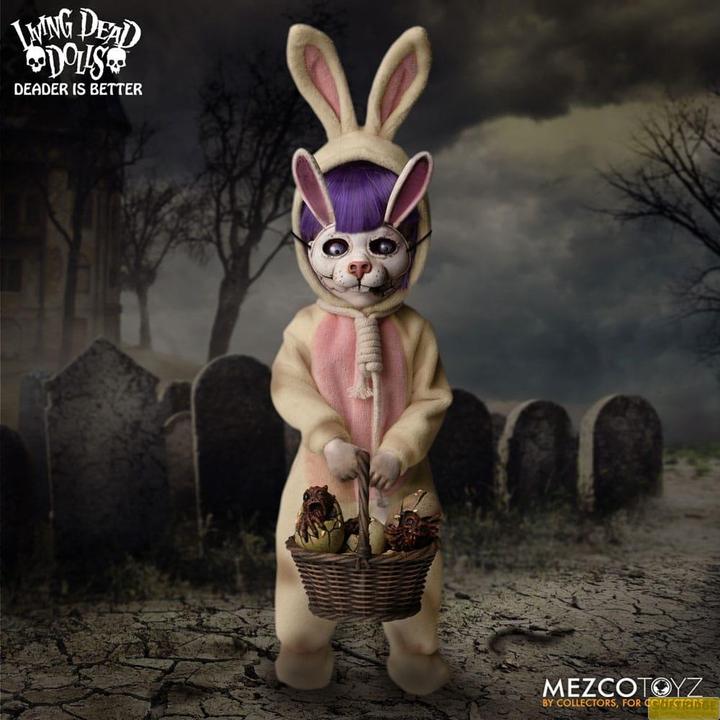 Mezco Toys Living Dead Dolls poupée Eggzorcist 25 cm
