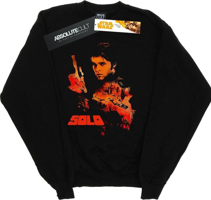 Immagine prodotto Star Wars Solo Coloured Silhouette Felpa Uomo (XXL)