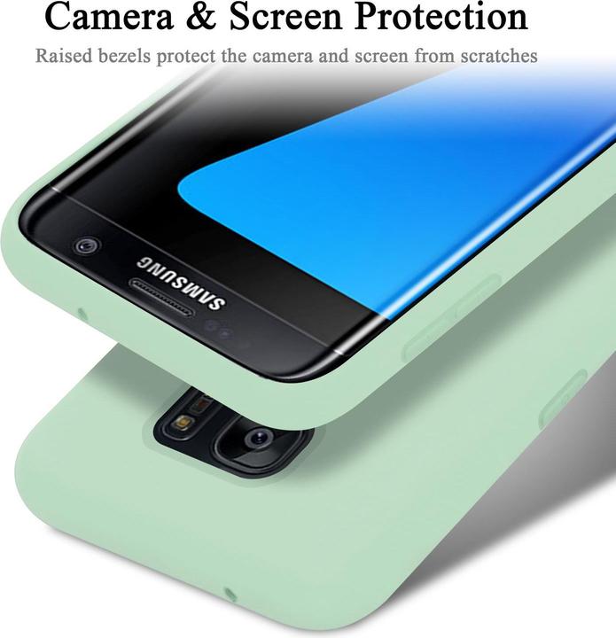 Immagine prodotto Cadorabo Copertura della cassa del silicone liquido TPU (Samsung Galaxy S7 Edge)