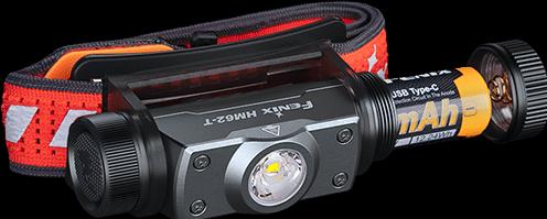 Actual product image Fenix HM62-T, LED headlamp, 1200 lumens, black (1200 lm)