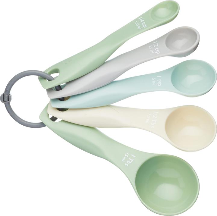 Immagine prodotto Colourworks Set di cucchiai dosatori da cinque pezzi Classics, Tagged (42000 ml)