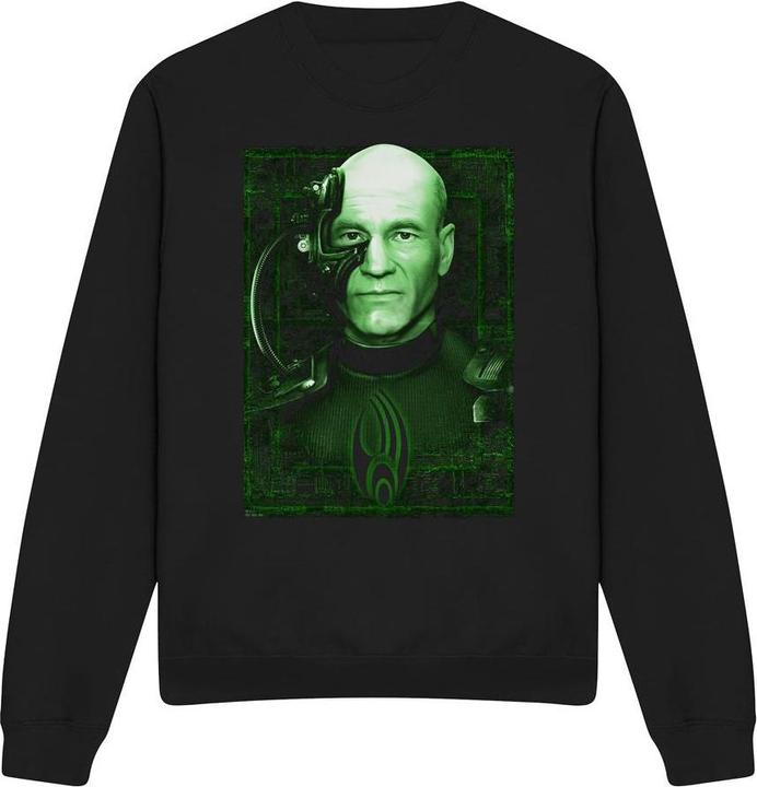 Actual product image Unisex Adult Locutus of Borg Sweatshirt (L)