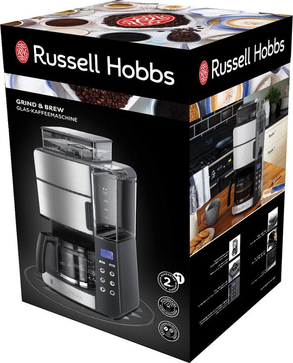 Image du produit Russell Hobbs Grind&Brew Glas-Kaffeemaschine