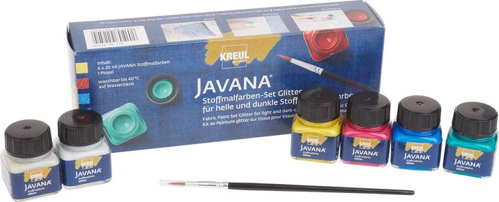Actual product image Kreul JAVANA Glitter (Multicoloured, 50 ml)
