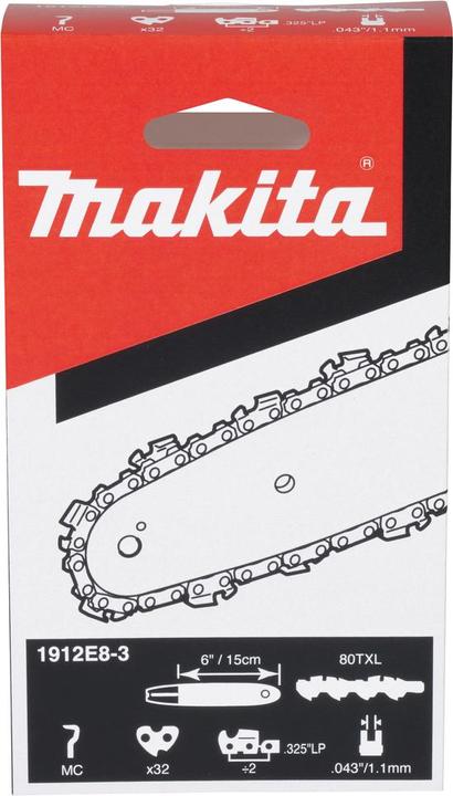 Productafbeelding Makita Ketting DUC150 6"/15cm 0,325" 1,1 mm (Kettingzaag, Zaagketting)