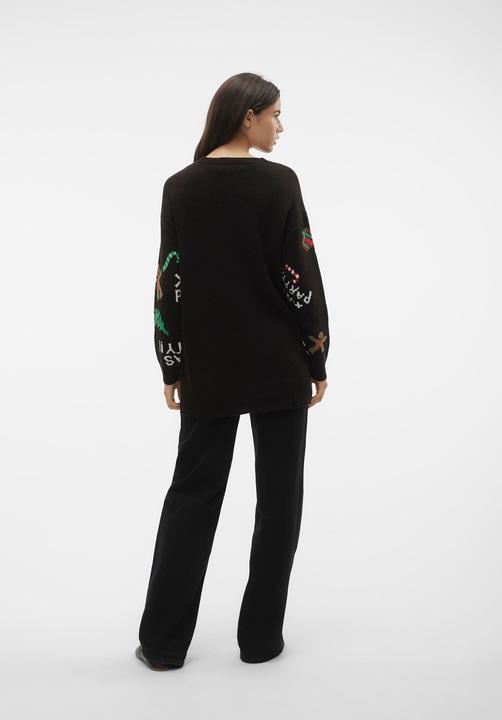 Produktbild Vero Moda VMXMASPARTY LS H/L O-NECK PULL. XMAS EXC Strickpullover (S)