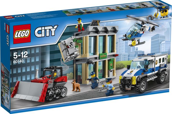Immagine prodotto LEGO Rapina in banca in città (60140, LEGO City)