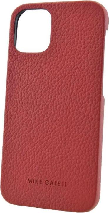Produktbild Mike Galeli Hard-Cover in Echtleder Lenny swiss red (Apple iPhone 12 Pro Max)