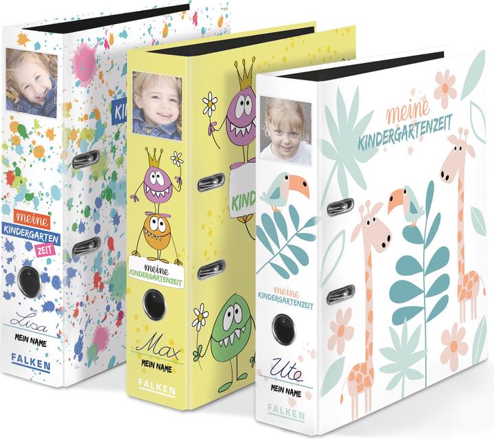 Actual product image Falken Motif folder 'Kindergarten (A4, 80 mm)