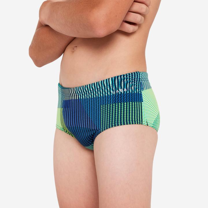 Produktbild Nabaiji Badehose Trunk Jungen - Side blau/grün (14, 15, 16)